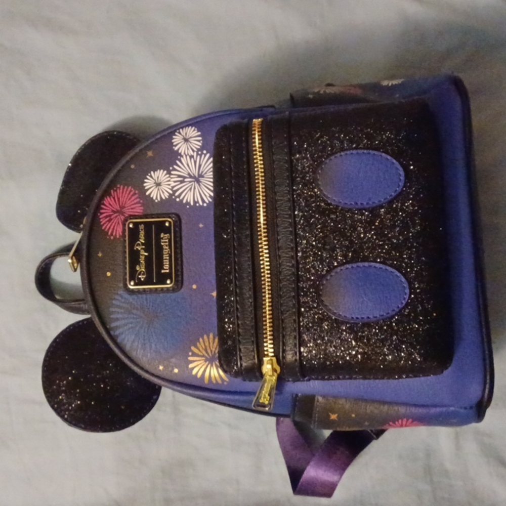 NWT Loungefly Mickey Main Attraction 50th Anniversary Backpack